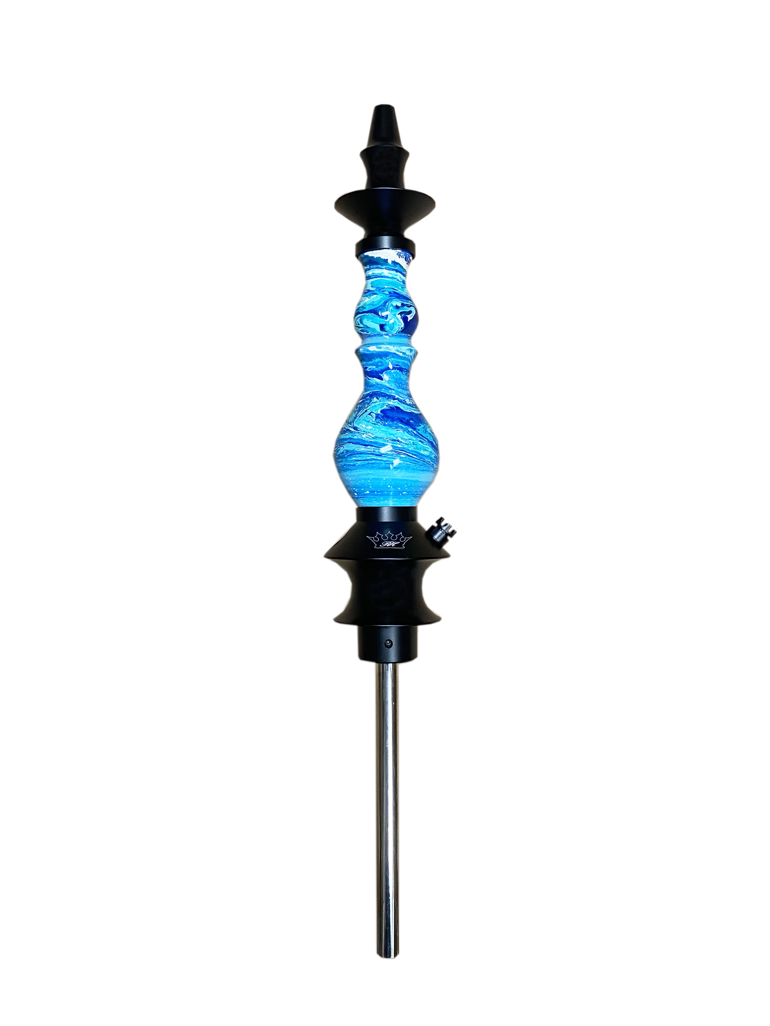 regal-bishop-blue-white-swirl-shisha-komplettset-holz image 1