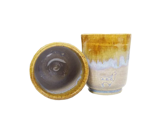 alpaca-ceramic-ware-shot-glas-handmade-limited image 1