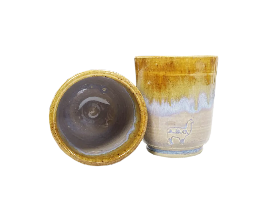 alpaca-ceramic-ware-shot-glas-handmade-limited image 1