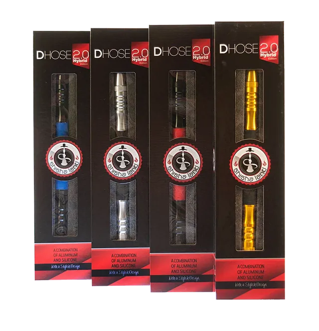 d-hose-hybrid-2-0-shisha-schlauch-rot-183cm-alu image 1