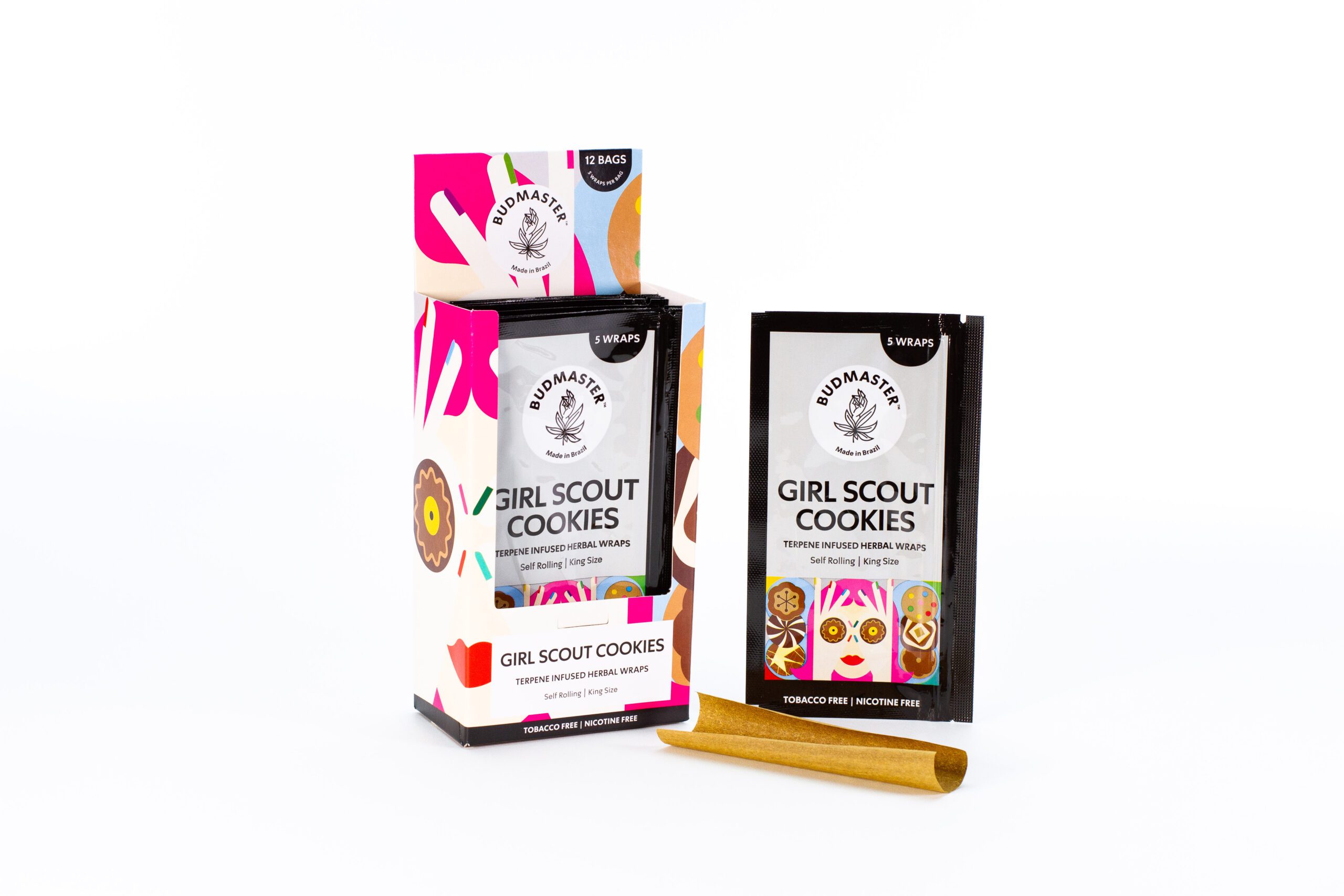 budmaster-blunt-wraps-gs-cookies-blunts-tabakfrei-12er-box image 2