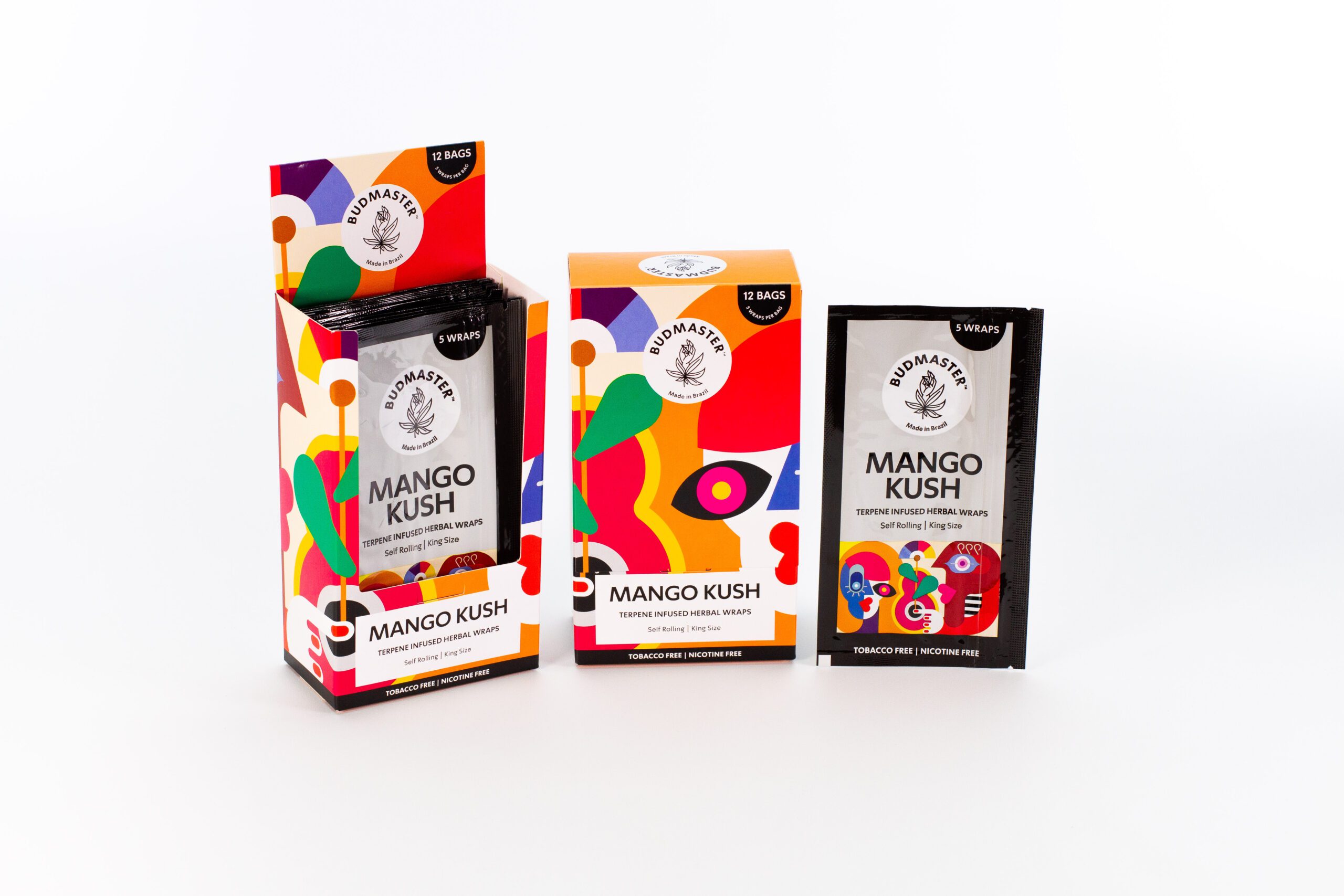 budmaster-blunt-wraps-mango-kush-wraps-12er-pack-nikotinfrei image 1