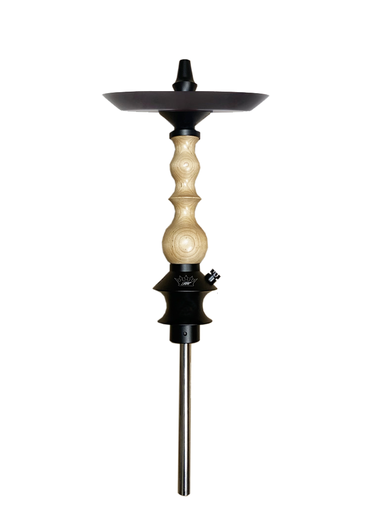 regal-mini-queen-clear-shisha-holz-edelstahl-klein image 1