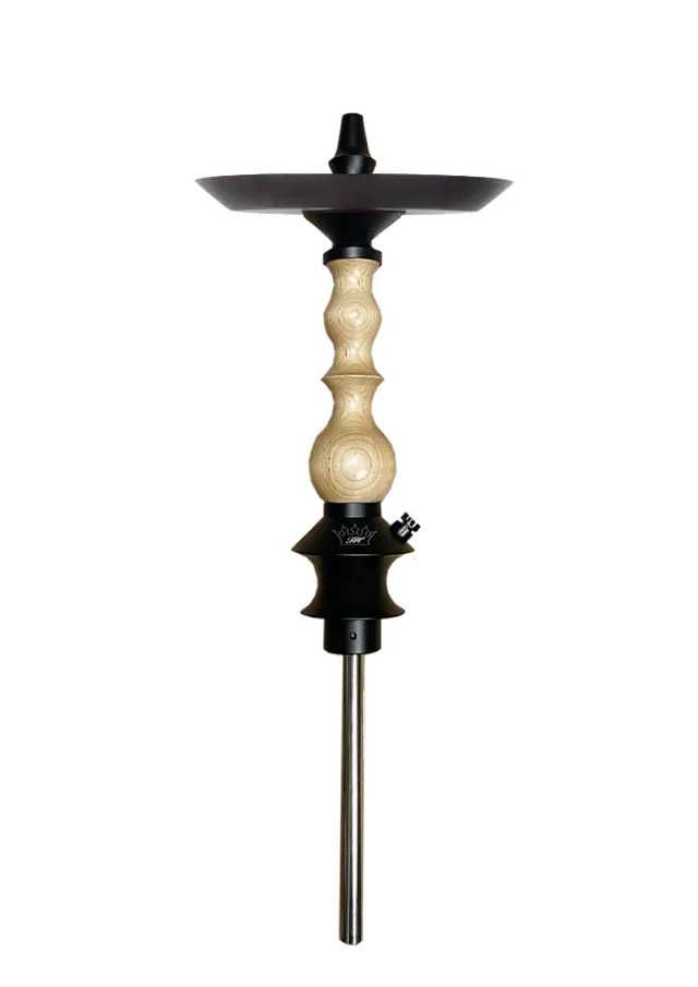 regal-mini-queen-clear-shisha-holz-edelstahl-klein image 1