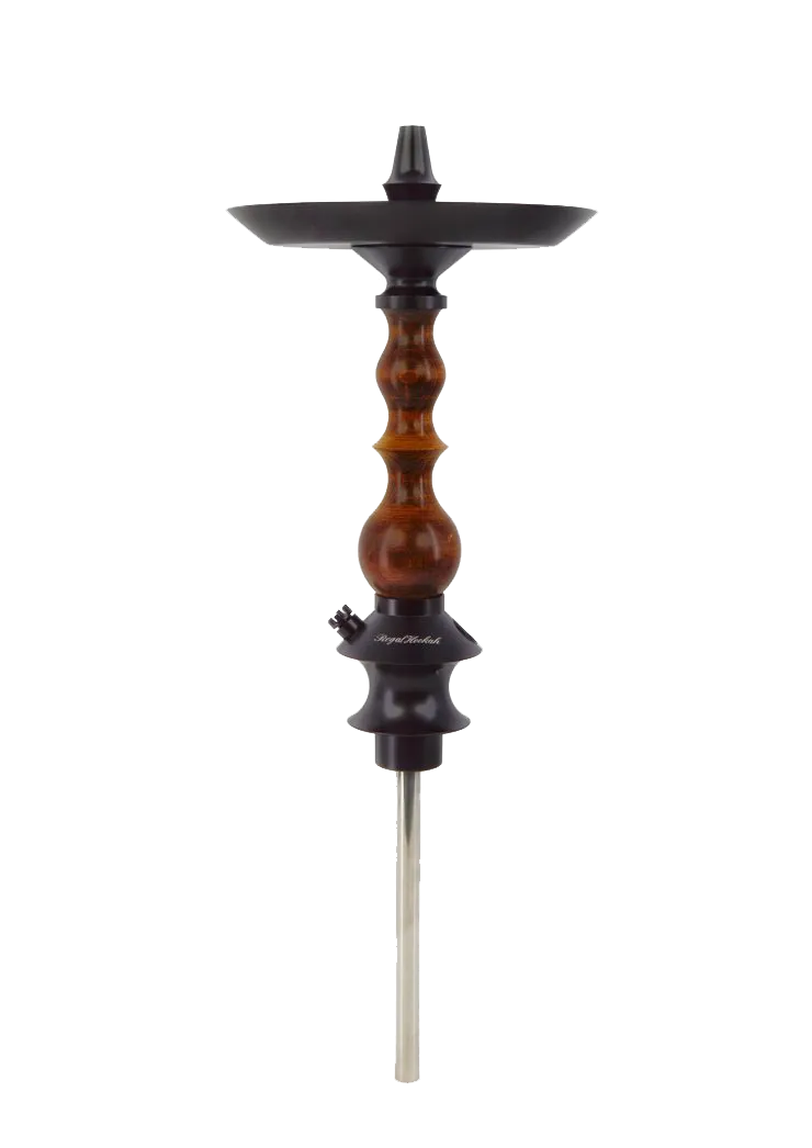 regal-mini-queen-shisha-braun-holz-edelstahl image 1