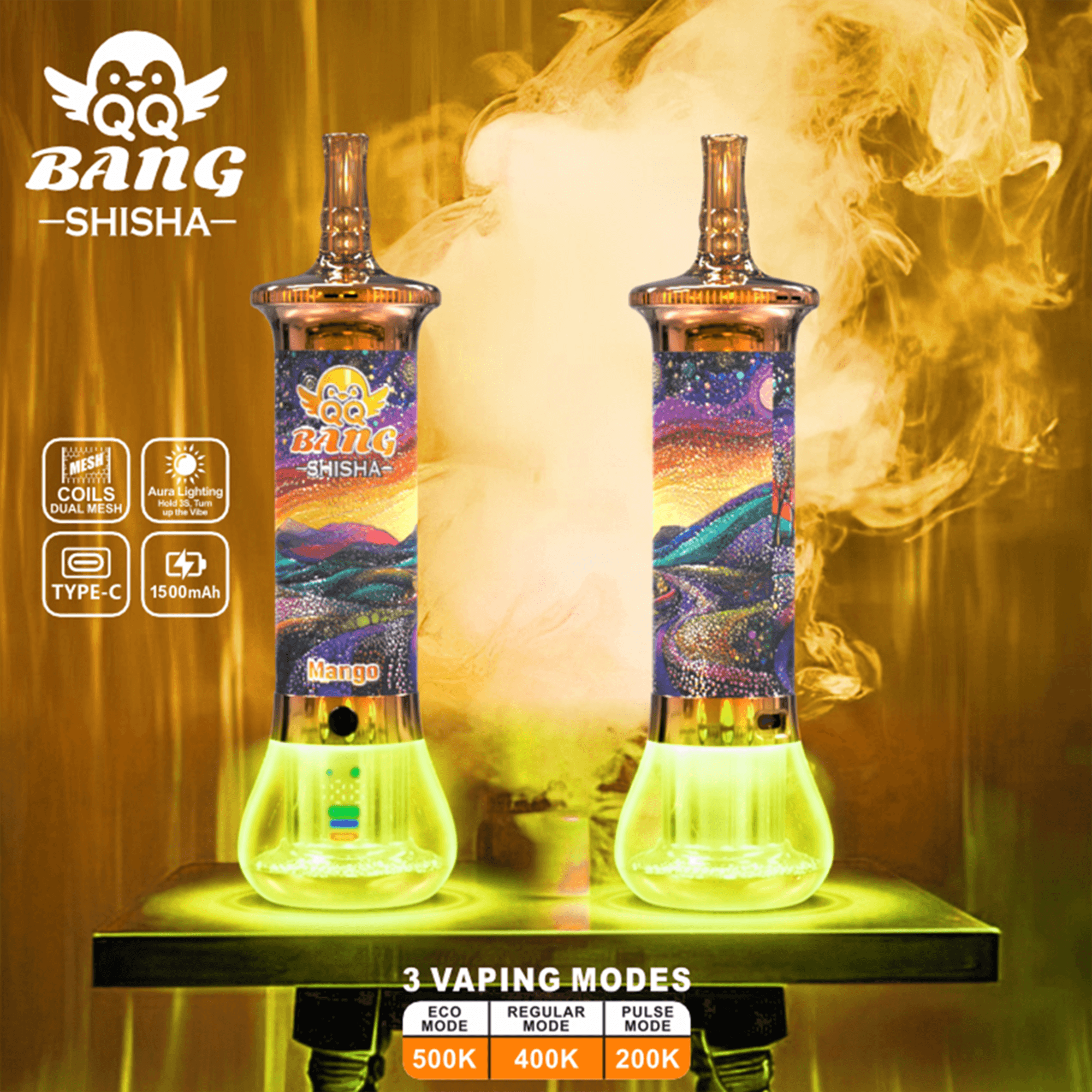 qq-bang-shisha-500k-einweg-vape-dtl-3-modi-mesh image 8