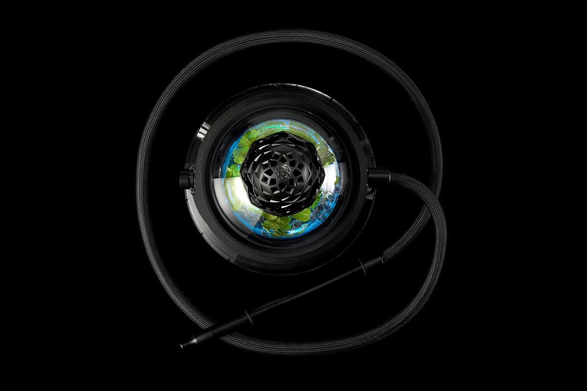 kaloud-krysalis-eltheria-shisha-black-mit-kohlefilter image 2