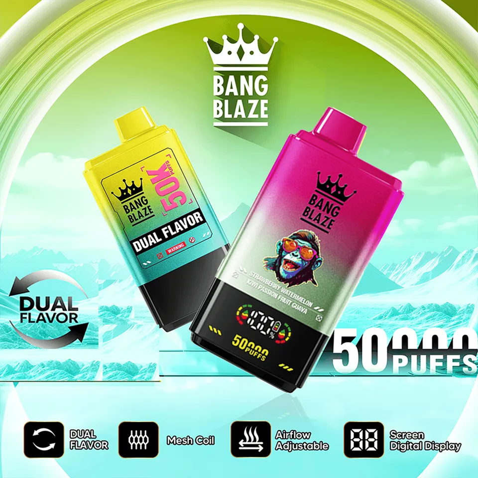 bang-blaze-50k-dual-flavors-einweg-vape-2-in-1-mesh-coil image 1