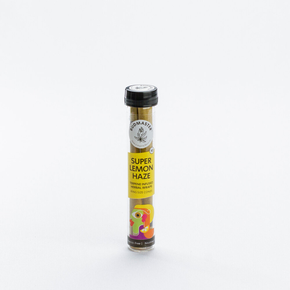 budmaster-super-lemon-haze-blunt-cones-nikotinfrei-12-tubes image 2