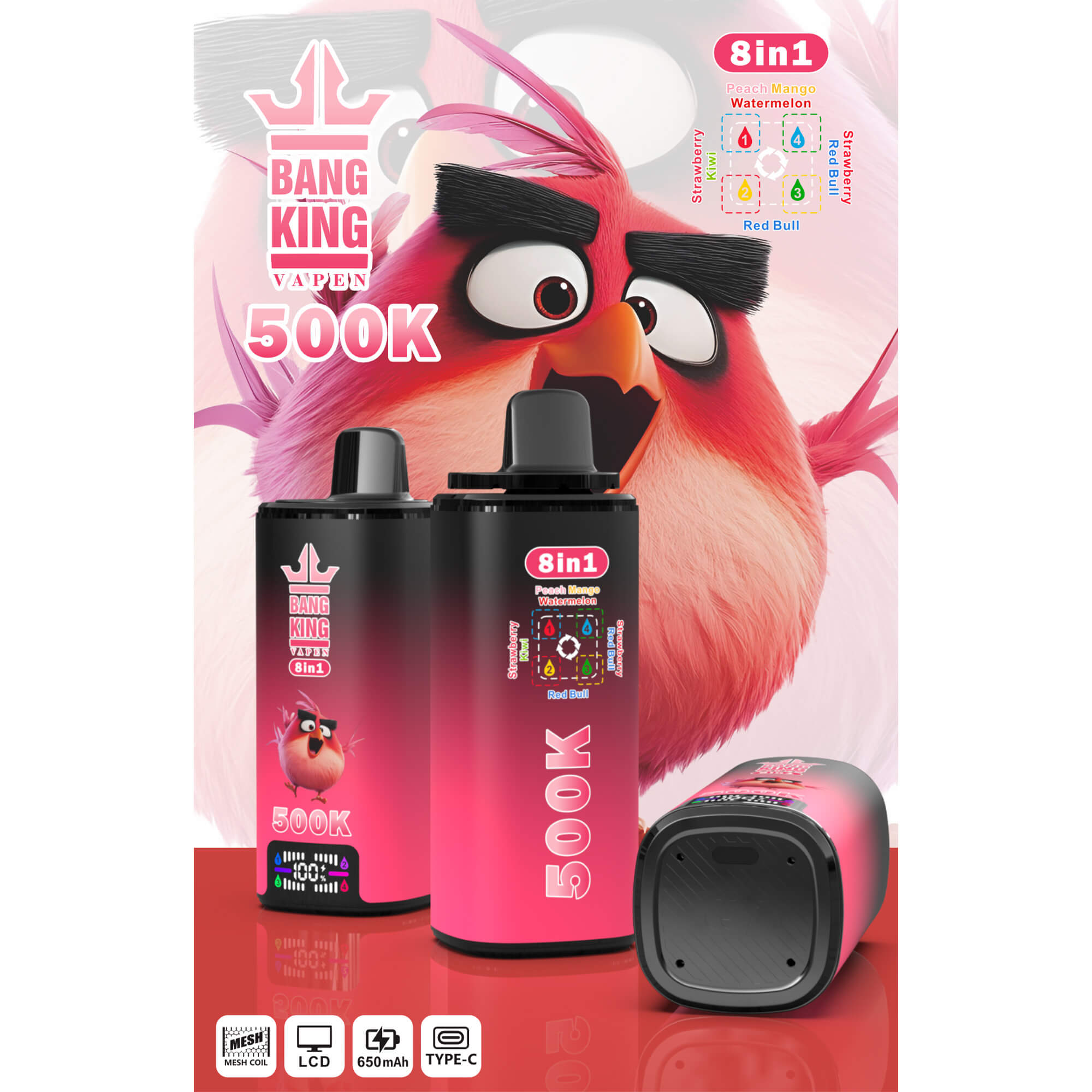 bang-king-500k-8-in-1-einweg-vape-angry-birds-type-c image 8