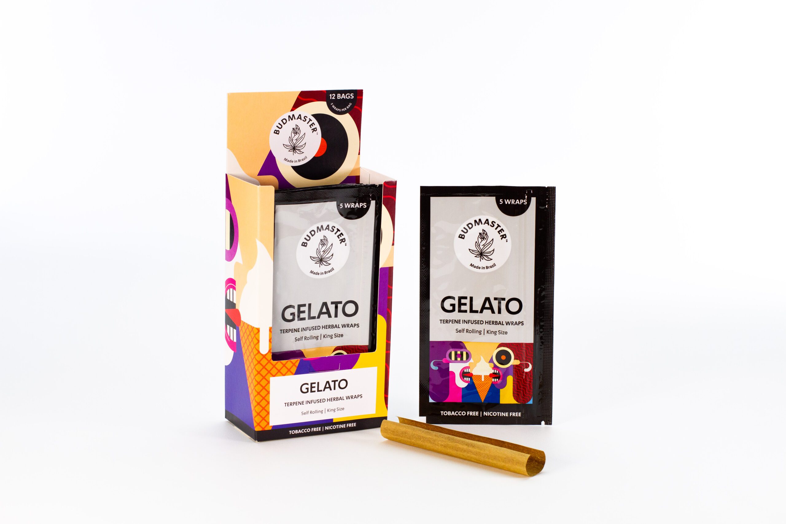 budmaster-blunt-wraps-gelato-blunts-12er-pack-tabakfrei image 2