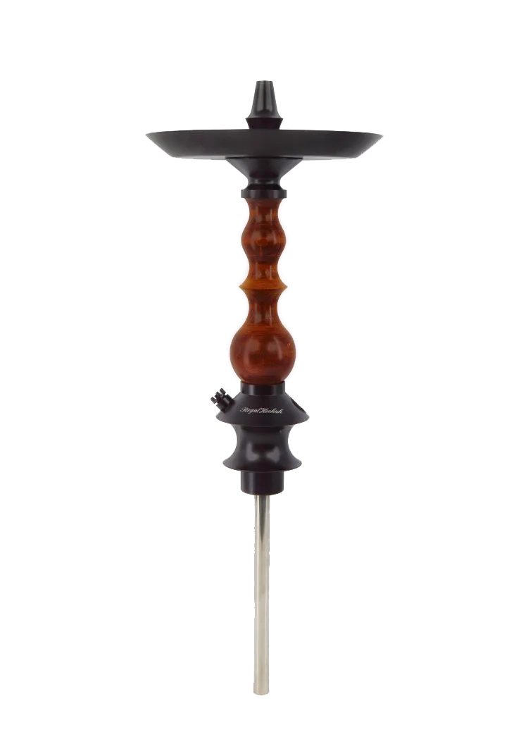 regal-mini-queen-shisha-rot-holz-edelstahl-komplett image 1