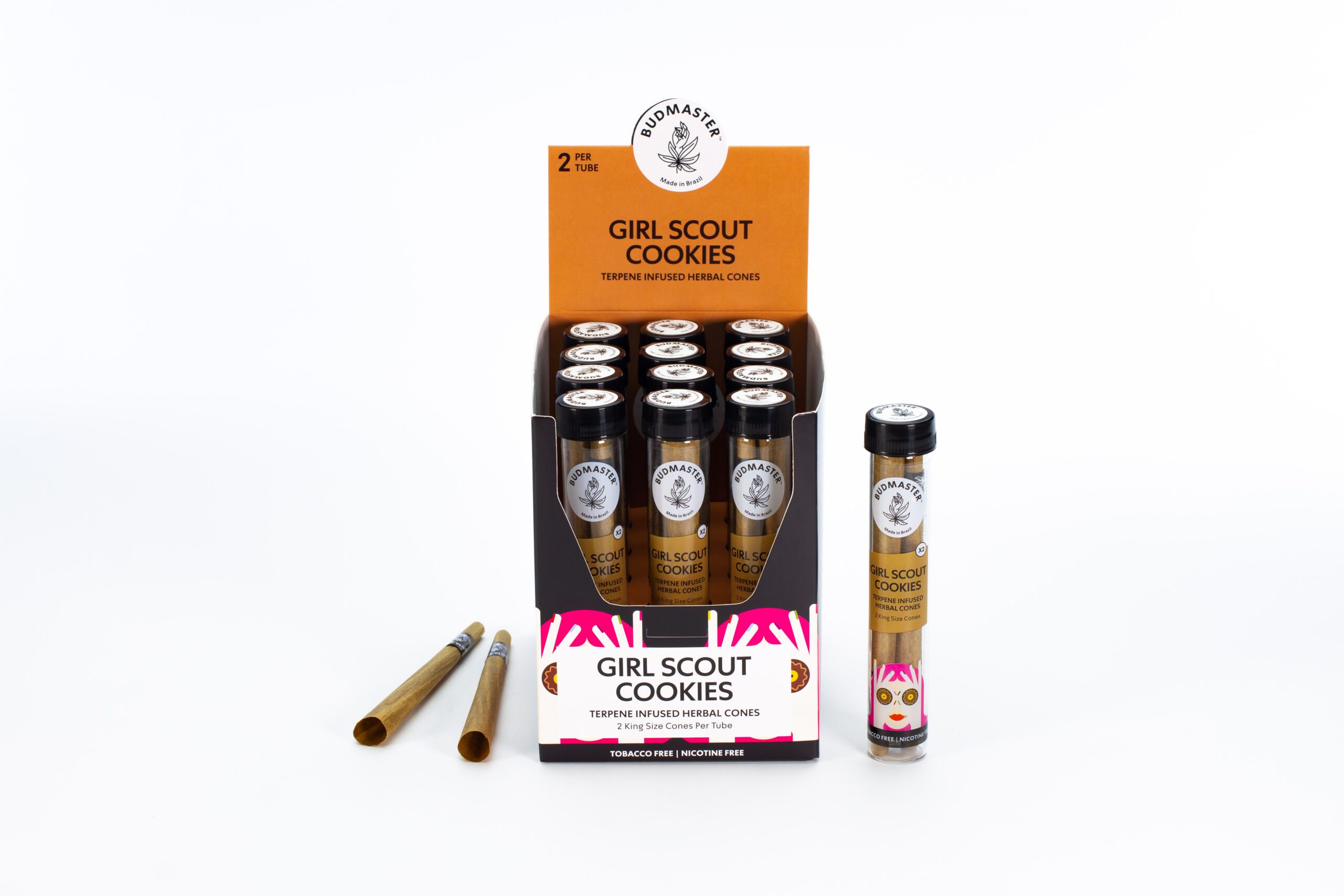budmaster-gs-cookies-blunt-cones-nikotinfrei-12-tubes image 2
