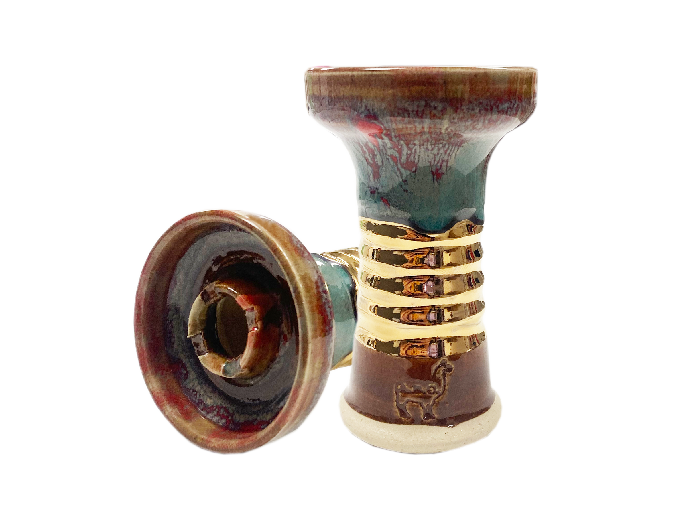 alpaca-mini-rook-18k-gold-shisha-kopf-2 image 1