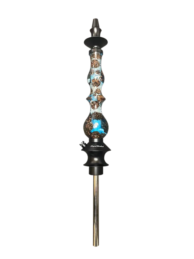 regal-queen-blue-smoke-seed-pods-shisha-epoxy-mit-2-alpaca-bowls image 1