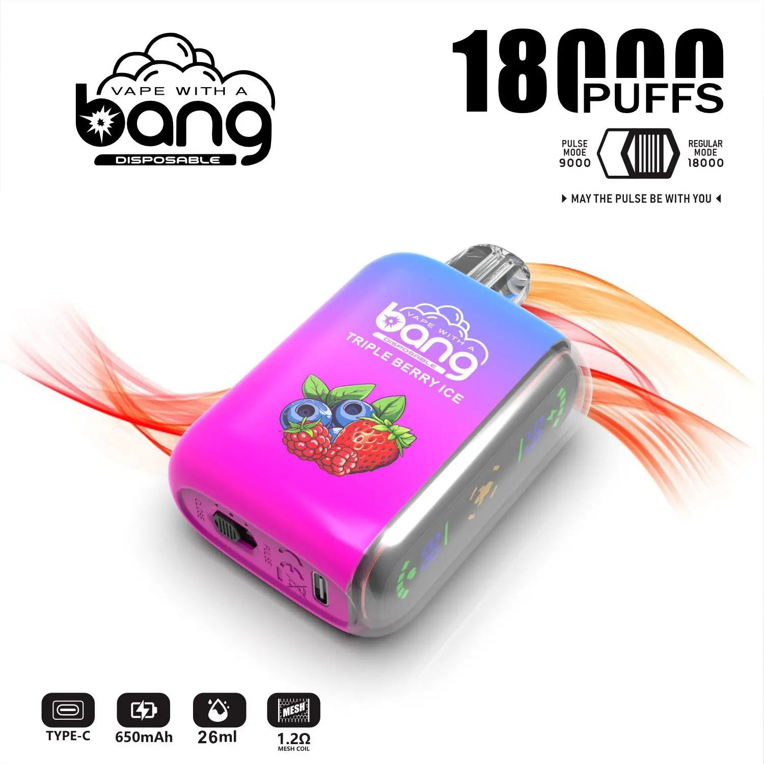 bang-rocket-18000-einweg-vape-doppel-mesh-coil image 3