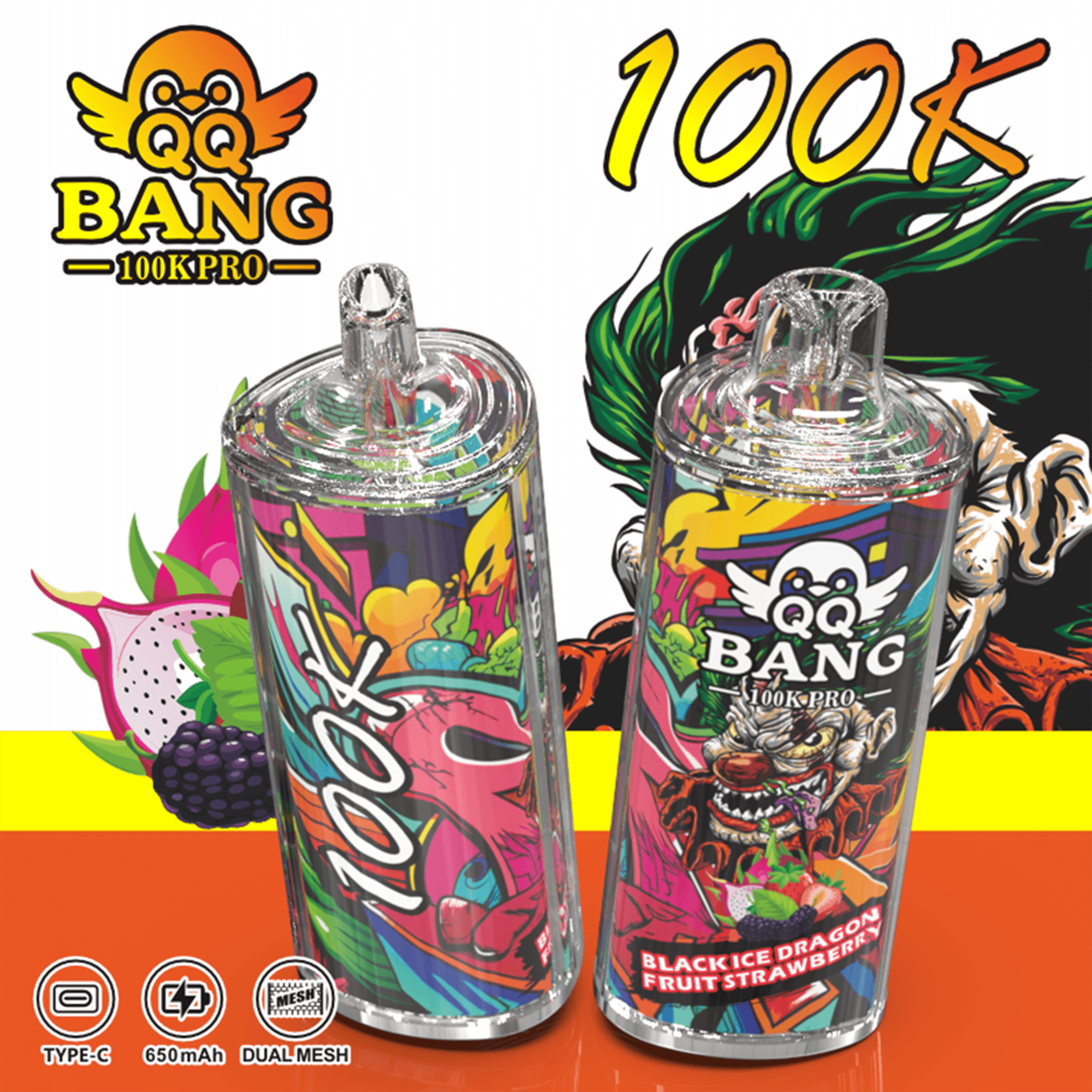 qq-bang-100k-pro-einweg-vape-single-flavor-100-000 image 2