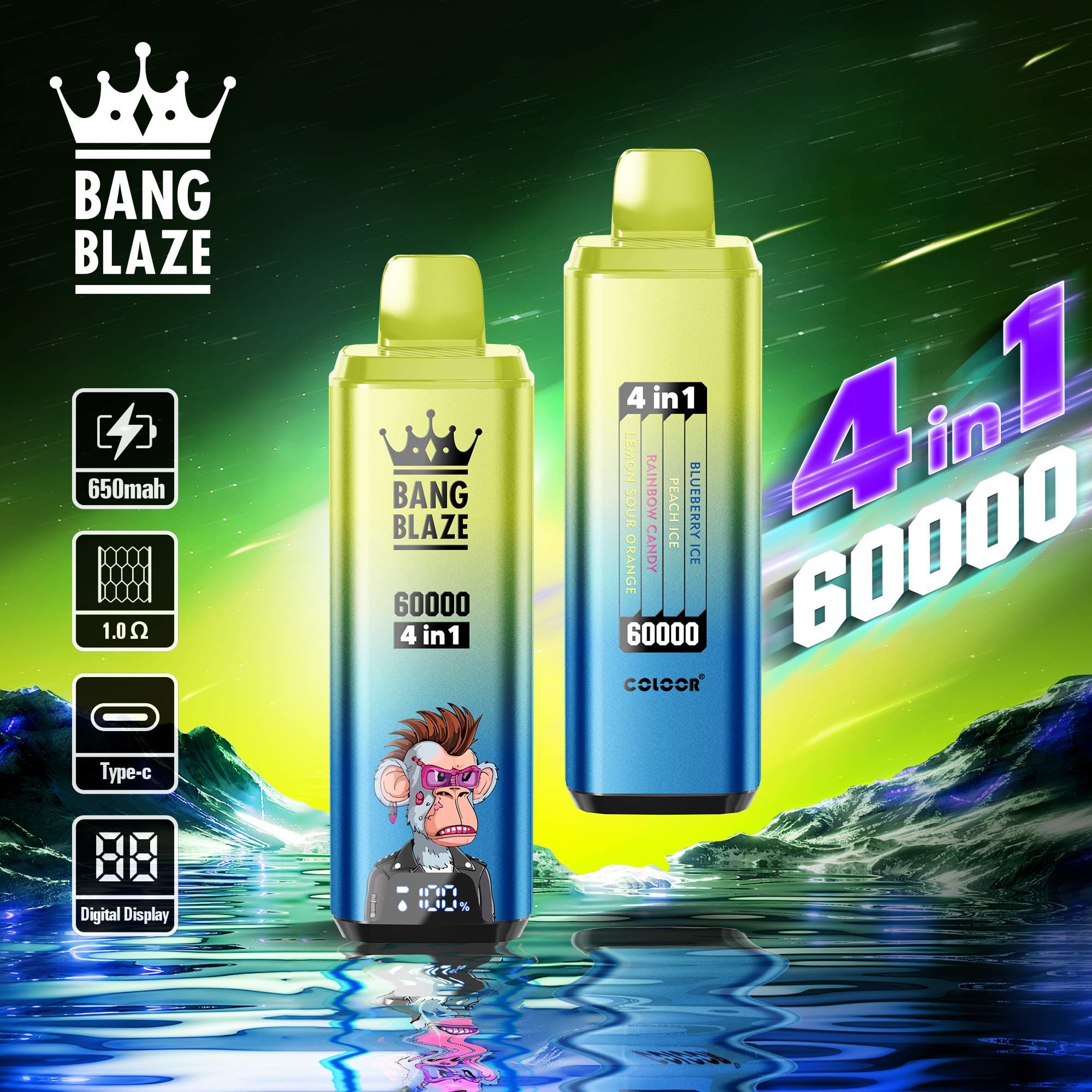 bang-blaze-60k-4-in-1-einweg-vape-60-000-z-ge-60ml-set image 5