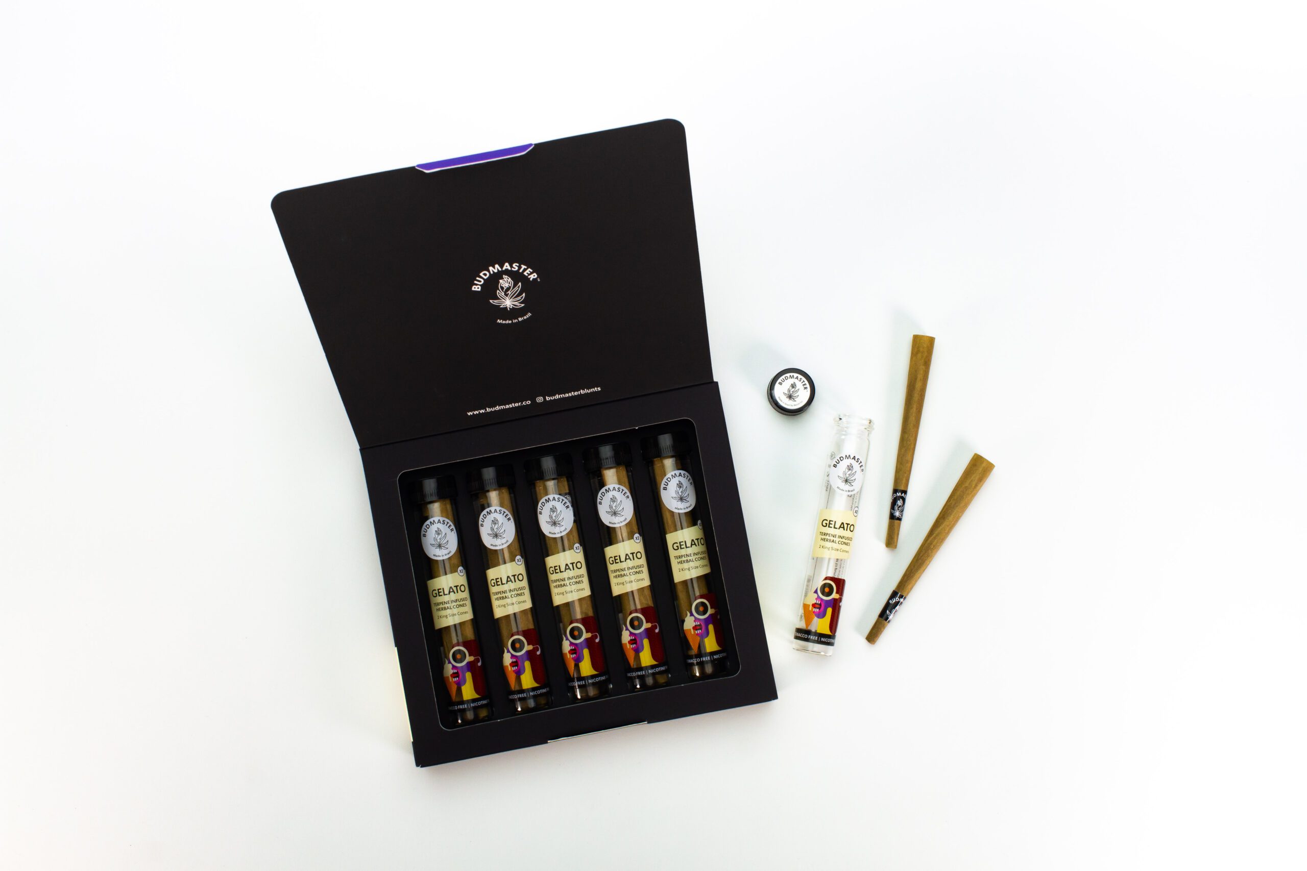 budmaster-gelato-blunt-cones-5er-tabakfrei image 3