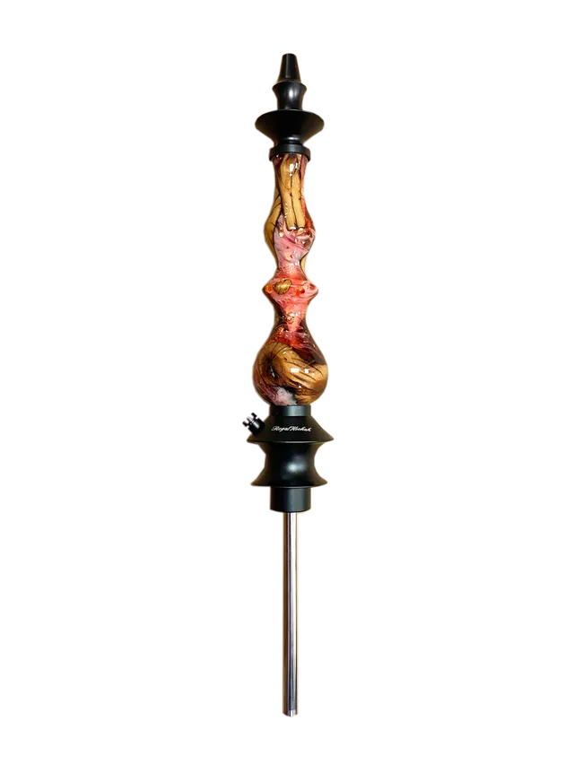 alpaca-regal-queen-pink-manzanitta-shisha-epoxy-goldflakes image 1