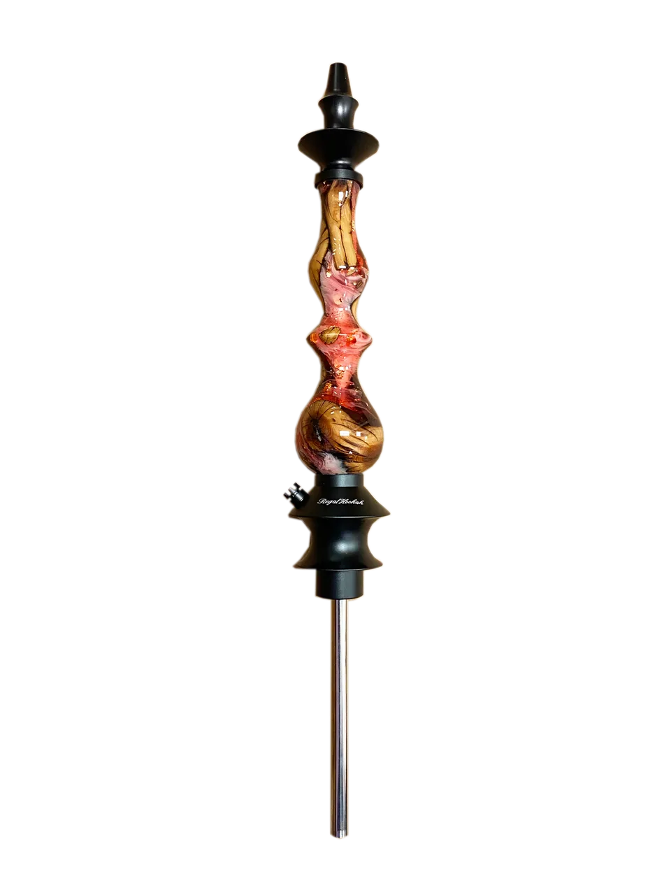 alpaca-regal-queen-pink-manzanitta-shisha-epoxy-goldflakes image 1