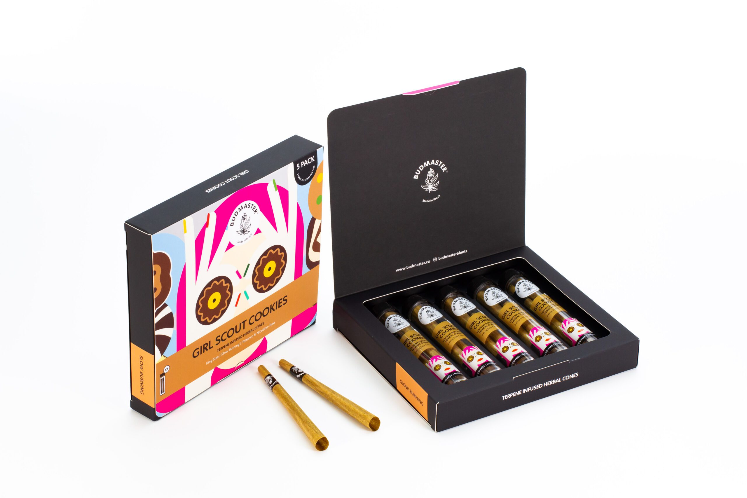 budmaster-gs-cookies-blunt-cones-nikotinfrei-5er-pack image 3