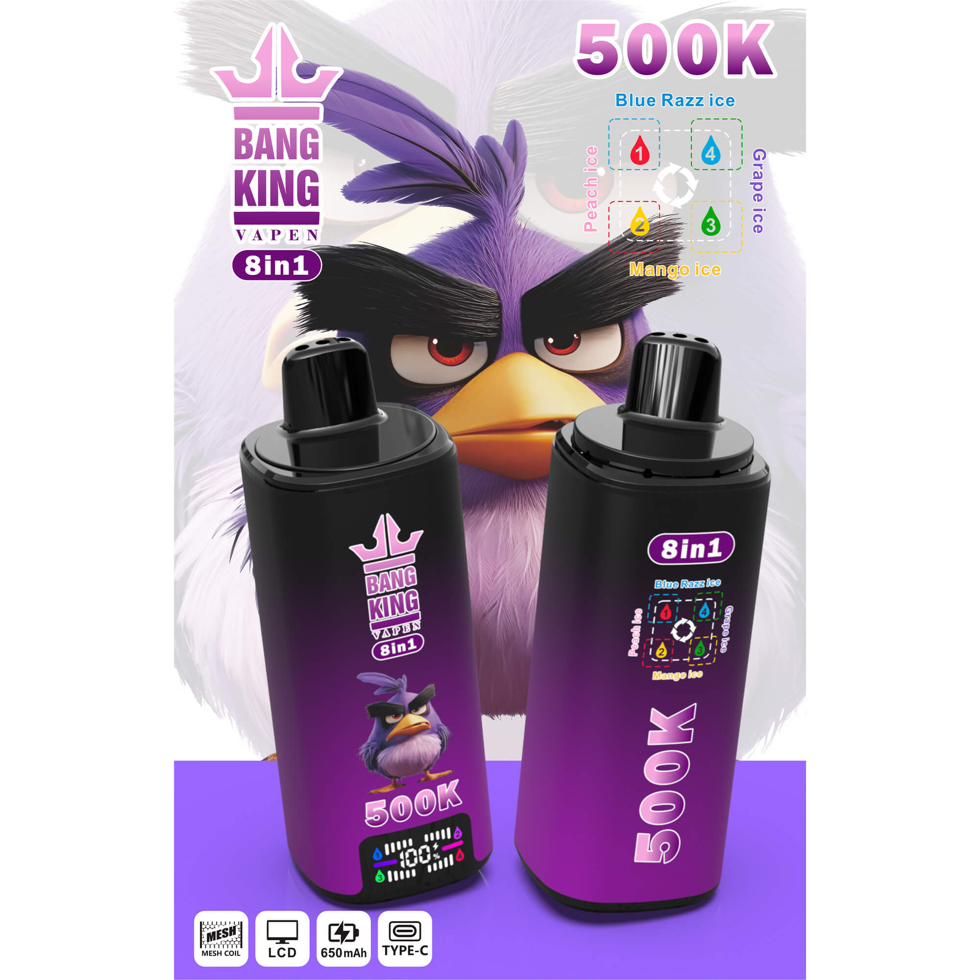 bang-king-500k-8-in-1-einweg-vape-angry-birds-type-c image 3
