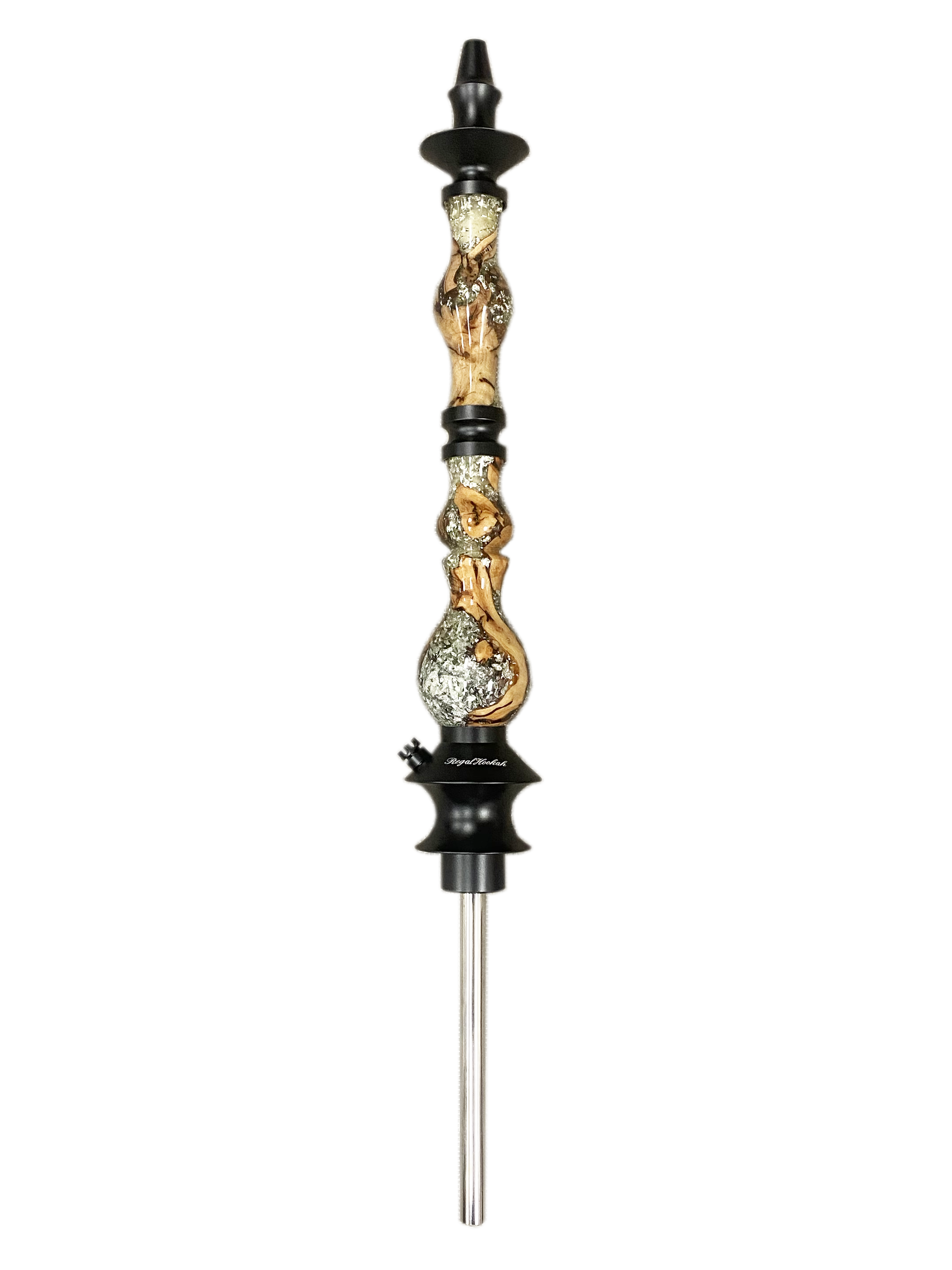 regal-king-winewood-copper-silver-flake-shisha image 1