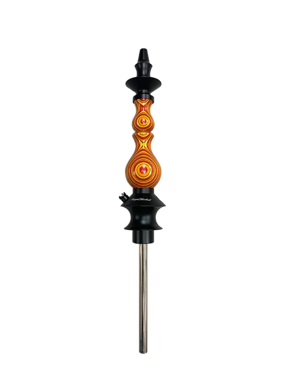 regal-bishop-dymondwood-shisha-orange-mit-holz image 1