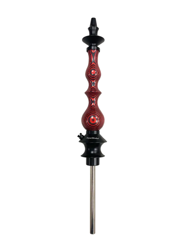 regal-queen-dymondwood-red-shisha-mit-holzschaft-rot image 1