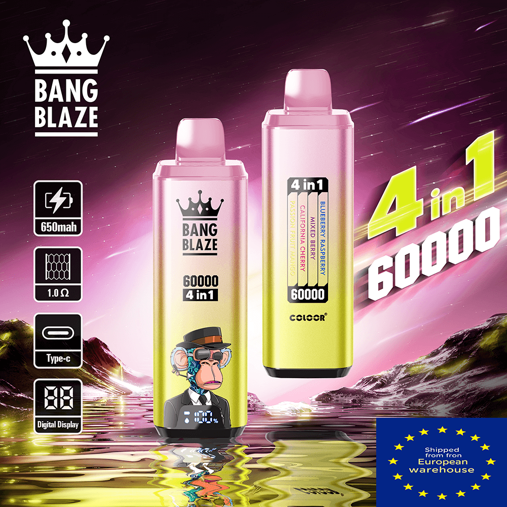 bang-blaze-60k-4in1-einweg-vape-4-aromen-display image 5