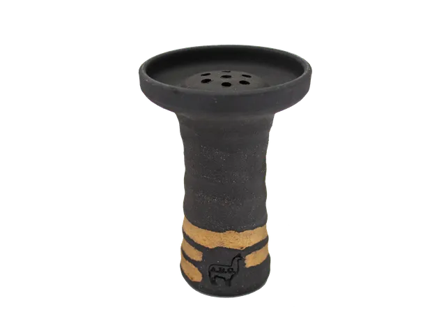 alpaca-egy-black-clay-gold-shisha-kopf image 1