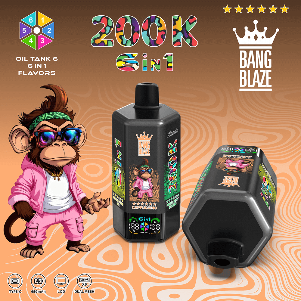 bang-blaze-200k-6-in-1-einweg-vape-200-000-z-ge-display image 8