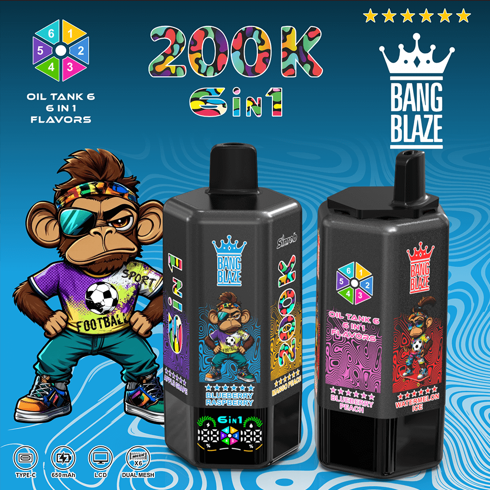 bang-blaze-200k-6-in-1-einweg-vape-200-000-z-ge-display image 4