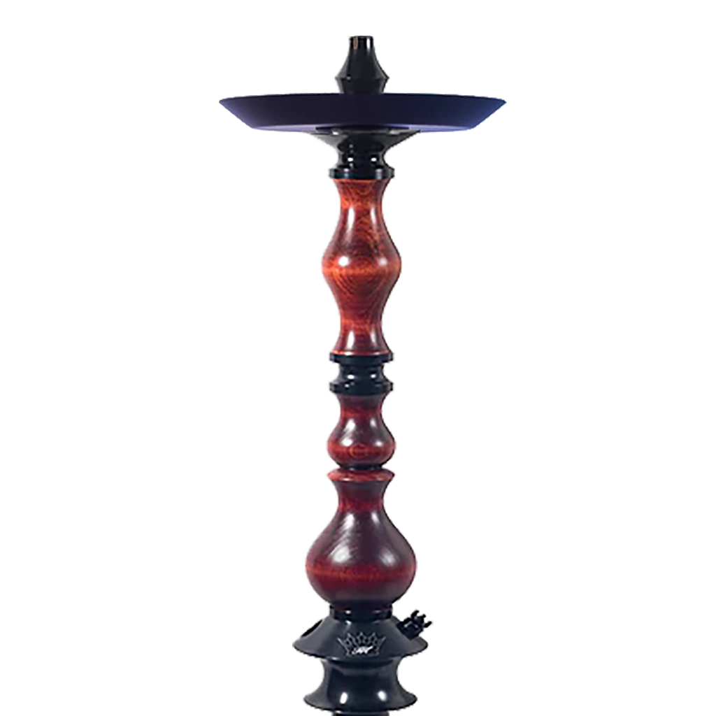 regal-king-brown-wood-shisha-holz image 1