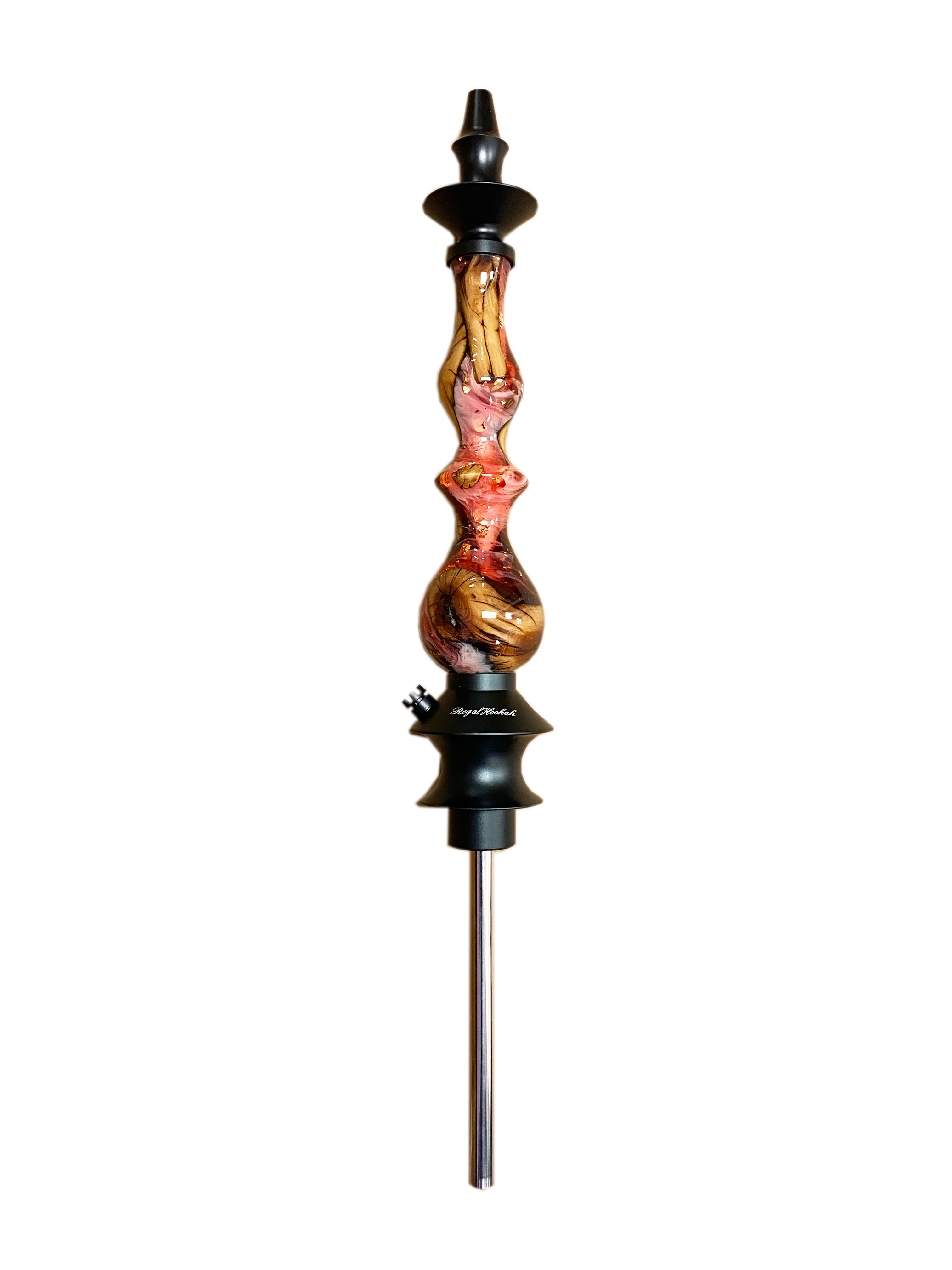 alpaca-regal-queen-pink-manzanitta-shisha-epoxy-goldflakes image 1