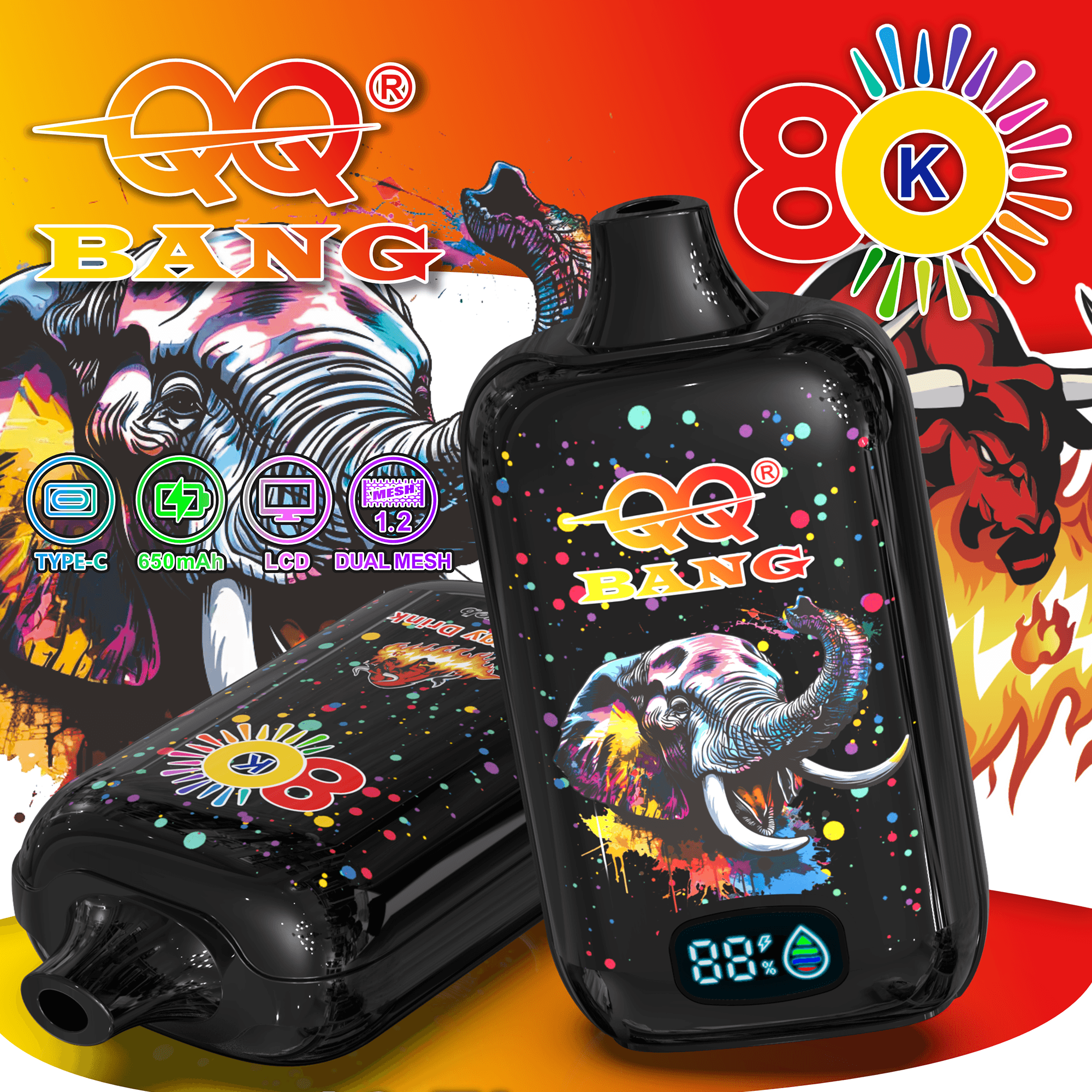 qq-bang-80k-lcd-einweg-vape-display-single image 5