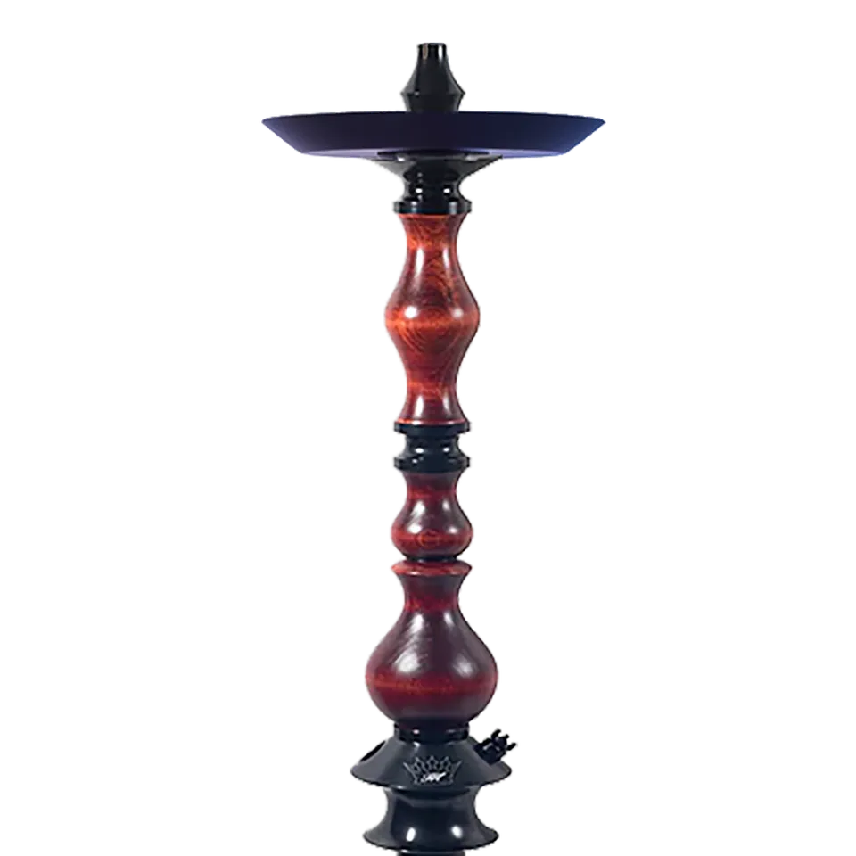 regal-king-brown-wood-shisha-holz image 1