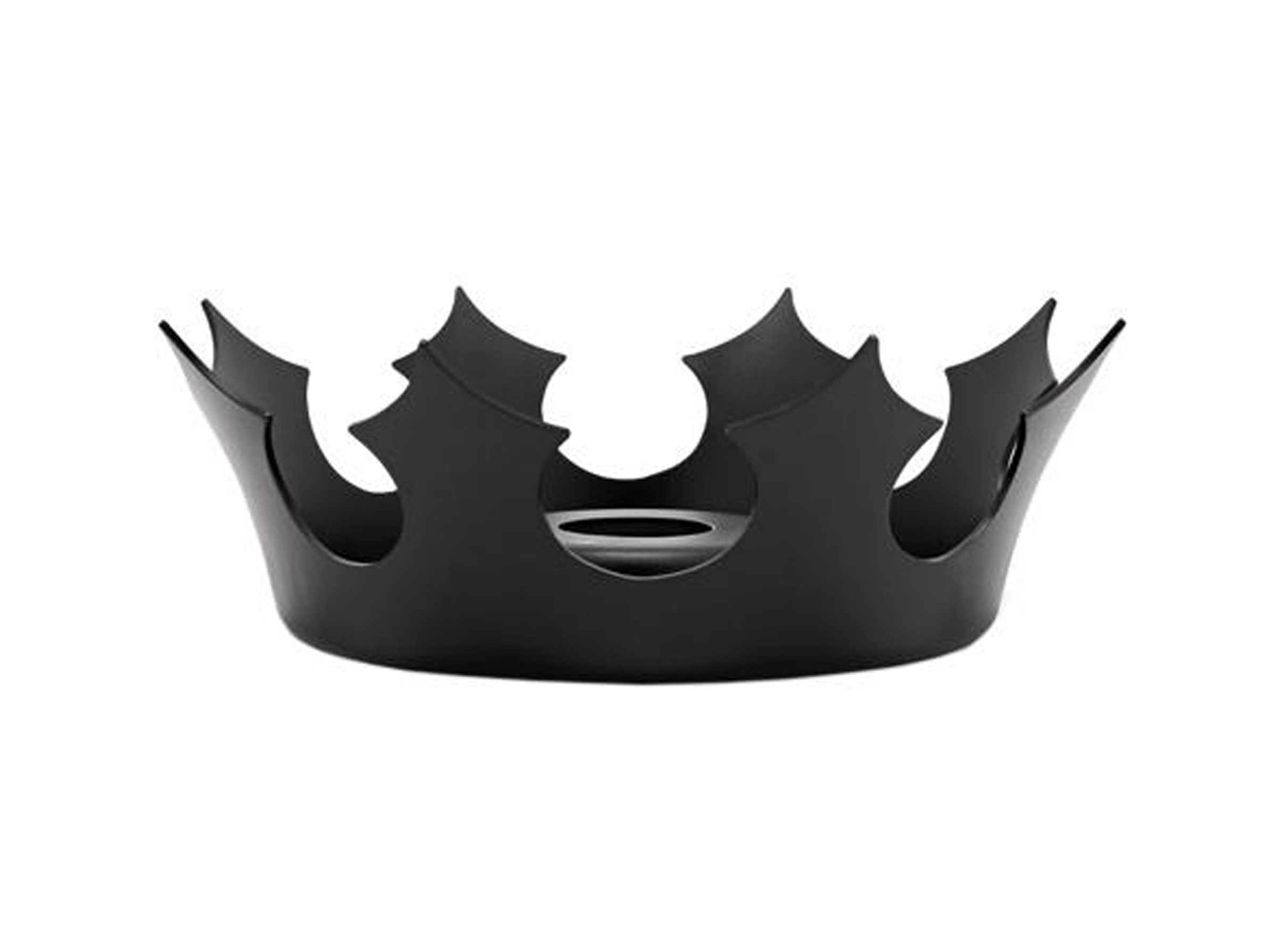 regal-crown-kohleteller-alu-schwarz-matt image 2