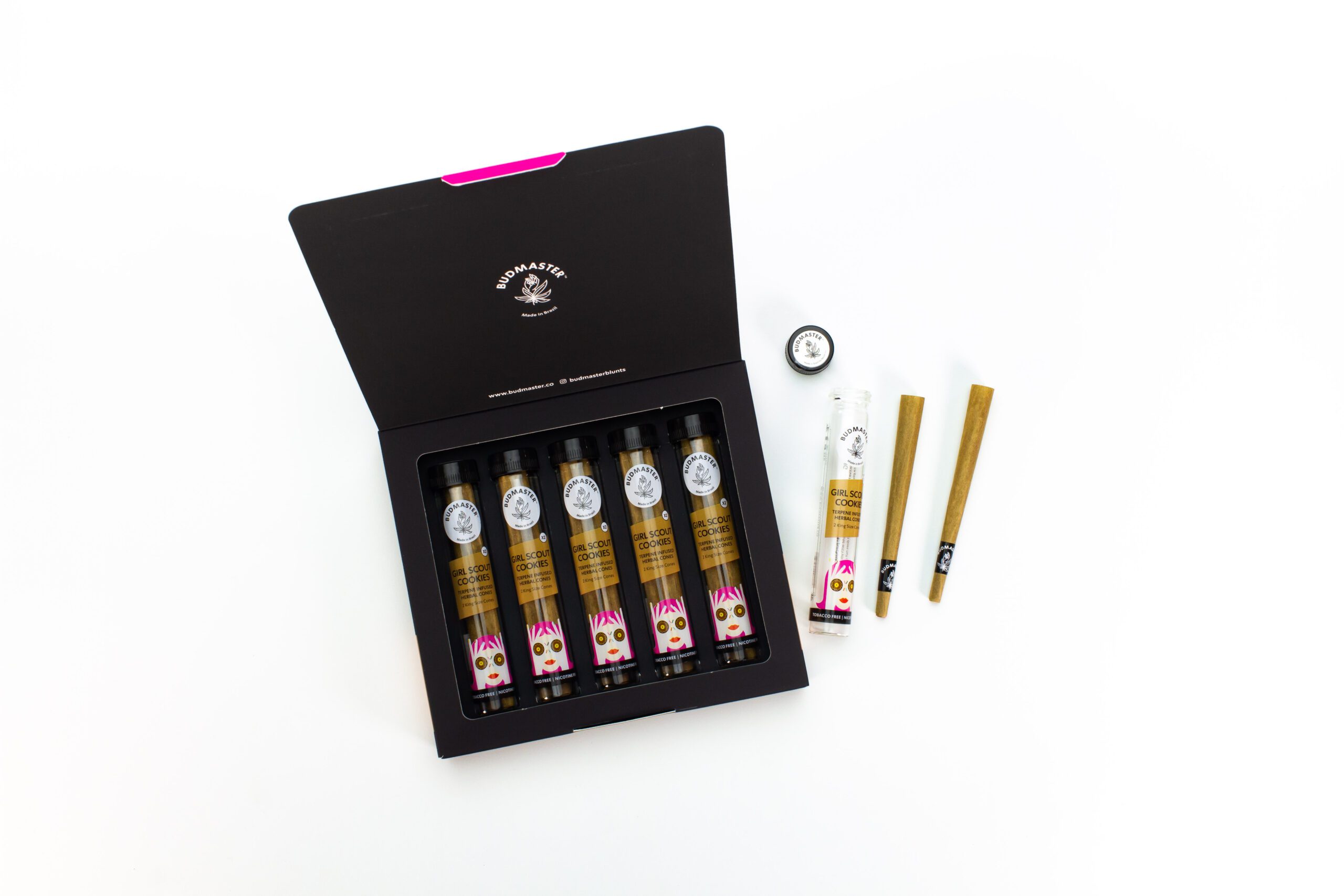 budmaster-gs-cookies-blunt-cones-nikotinfrei-5er-pack image 2