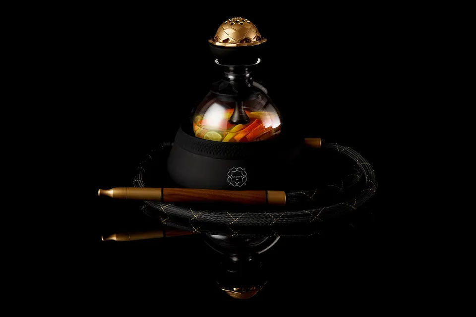 kaloud-krysalis-eltheria-shisha-black-mit-kohlefilter image 1