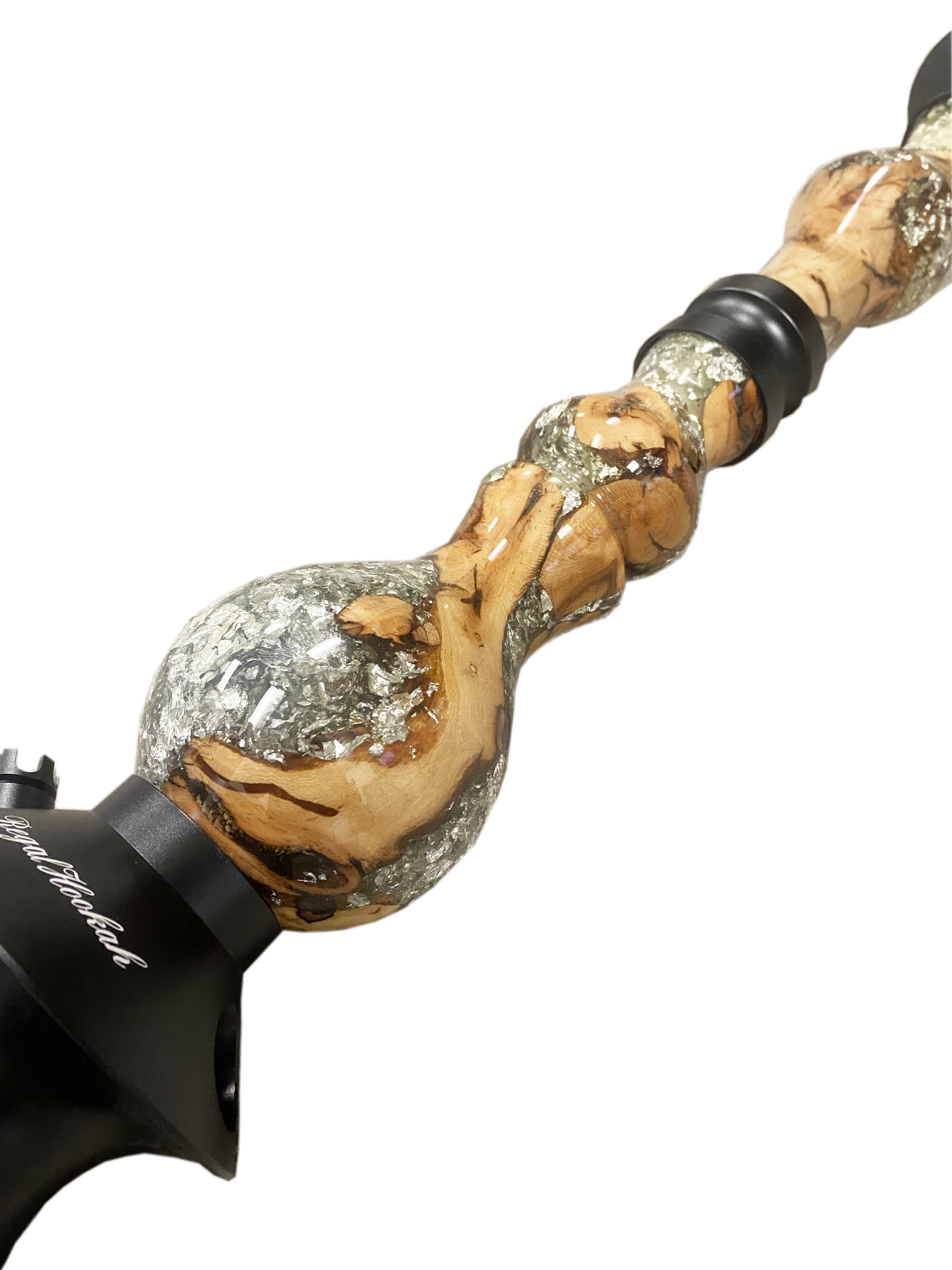regal-king-winewood-copper-silver-flake-shisha image 2