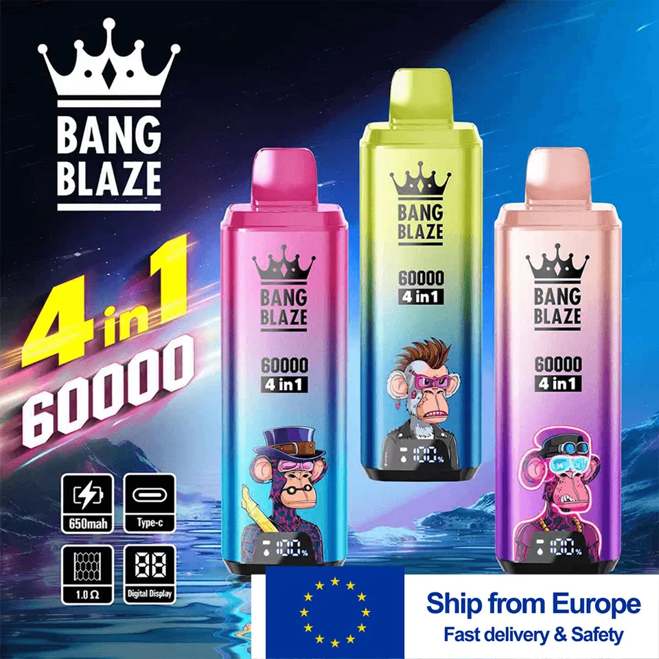 bang-blaze-60k-4in1-einweg-vape-4-aromen-display image 1