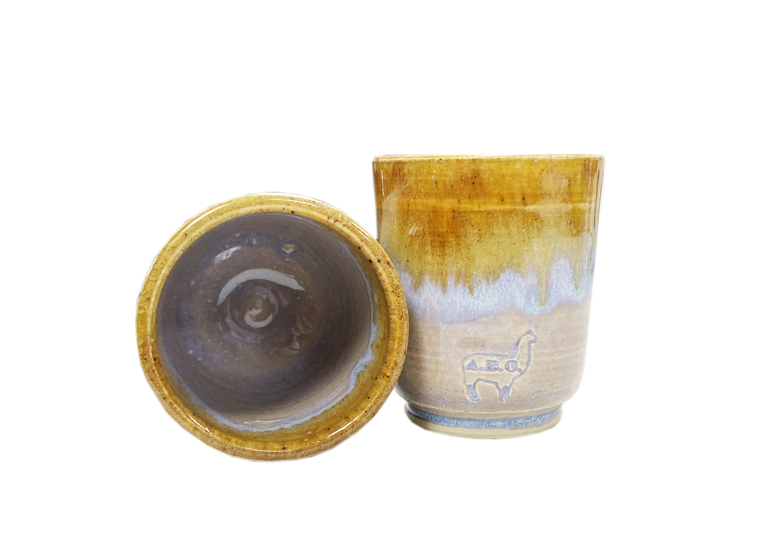 alpaca-ceramic-ware-shot-glas-handmade-limited image 1