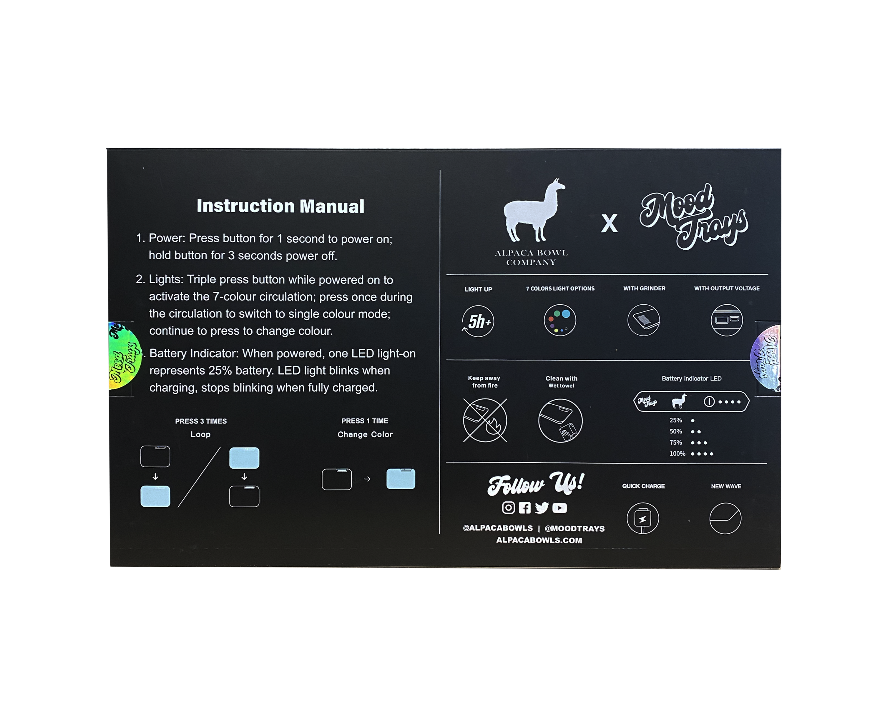 alpaca-glow-tray-led-shisha-f-lltablett-mit-usb-c image 4