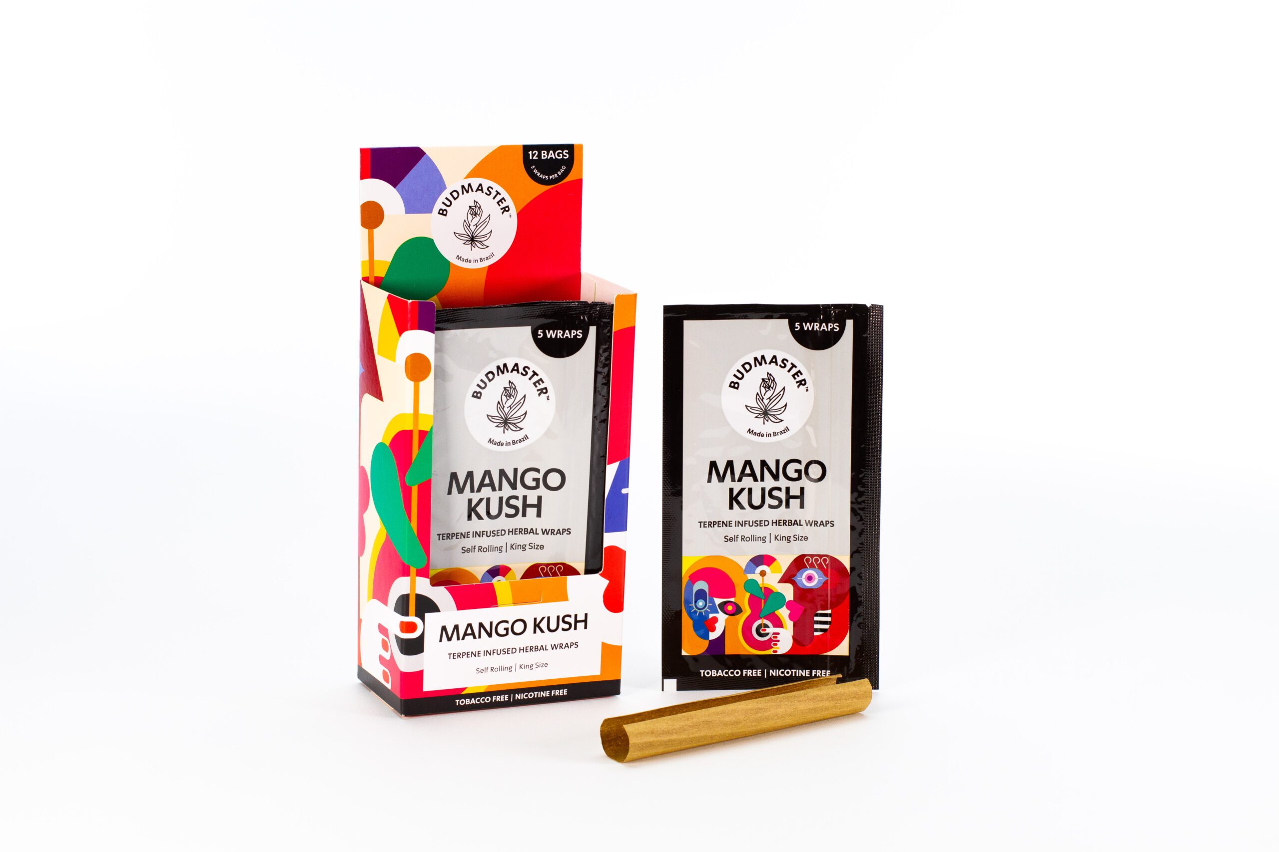 budmaster-blunt-wraps-mango-kush-wraps-12er-pack-nikotinfrei image 2