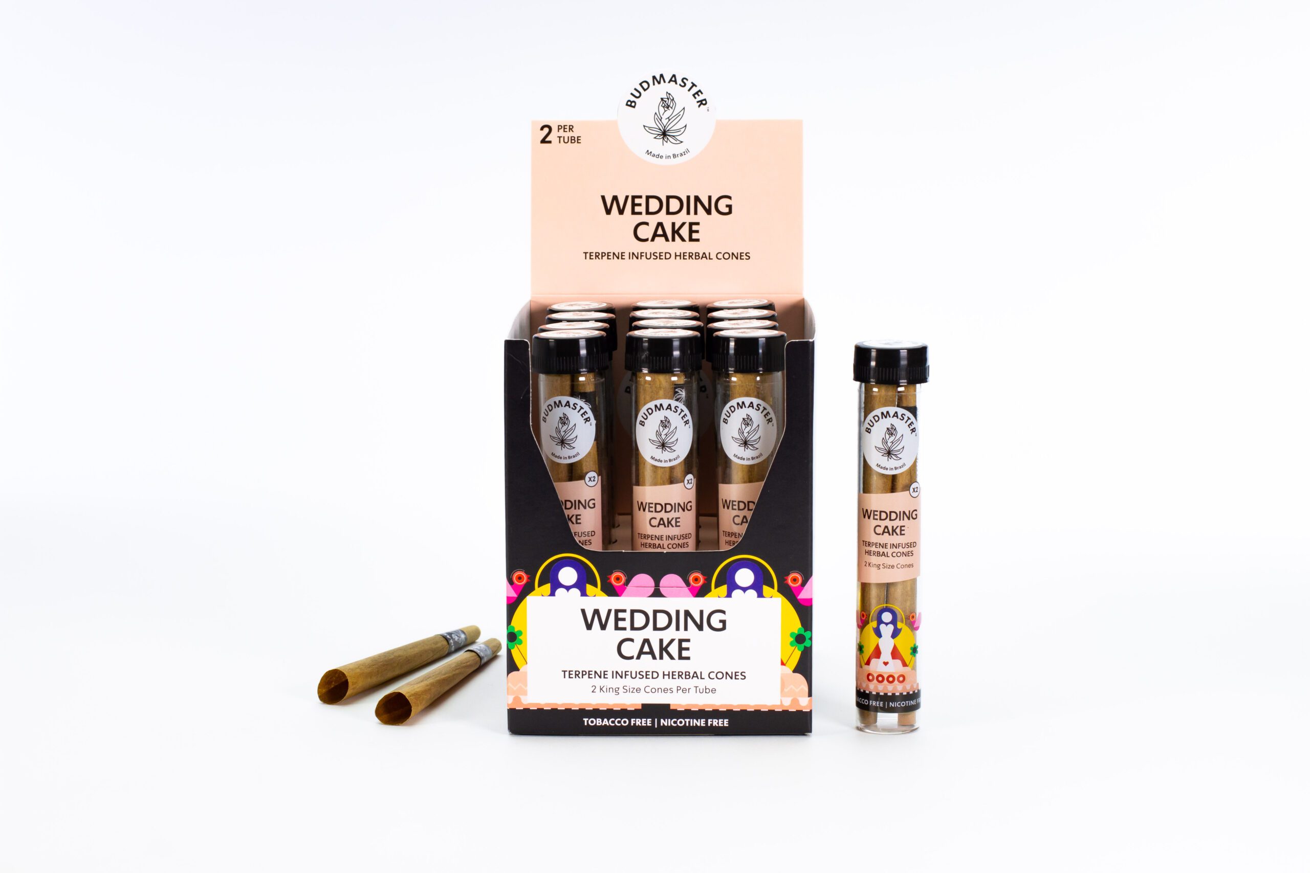 budmaster-blunt-cones-wedding-cake-cones-12er-tabakfrei image 2