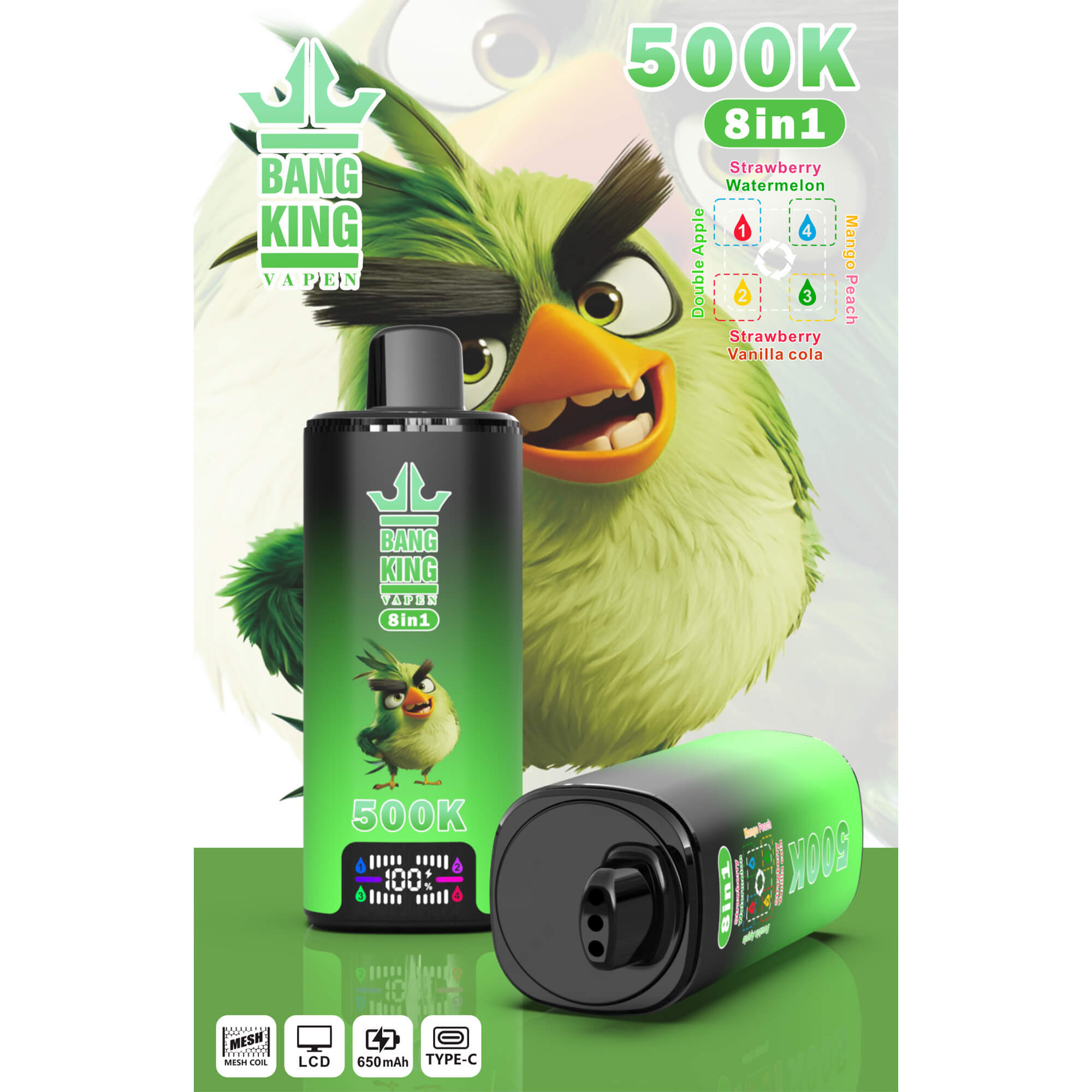 bang-king-500k-8-in-1-einweg-vape-angry-birds-type-c image 5