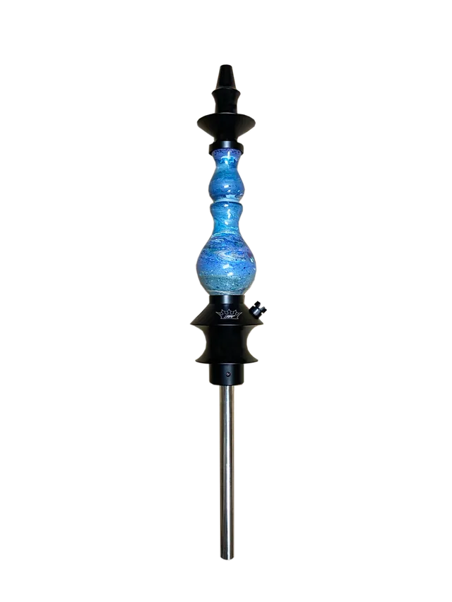 regal-bishop-shisha-blue-silver-swirl-komplettset-holz image 1