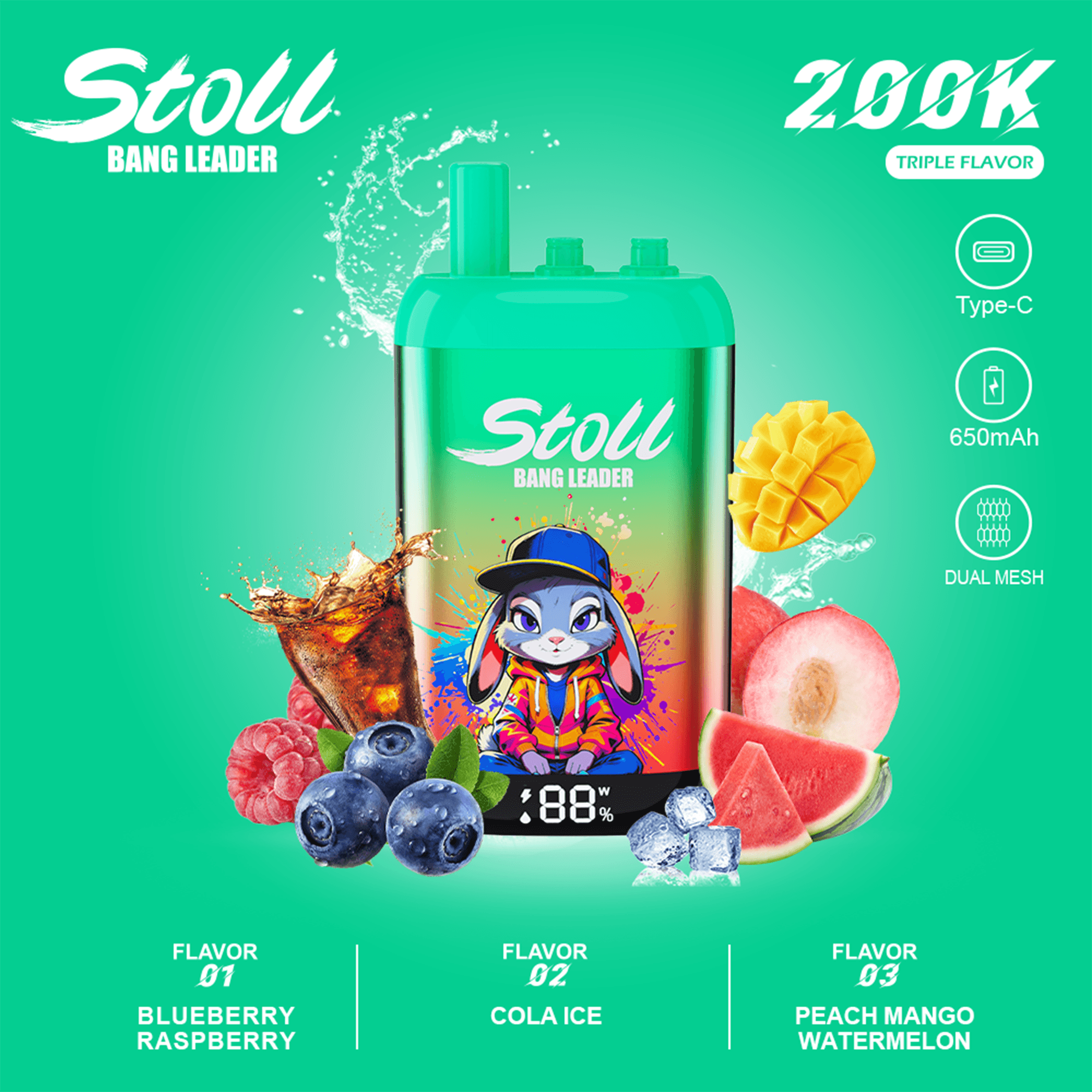 bang-leader-stoll-200k-einweg-vape-3-in-1-200000-z-ge image 4